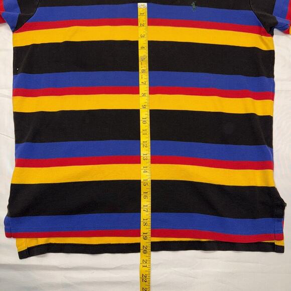 Vintage Men’s Ralph Lauren Striped Polo Size: Xl - Picture 6 of 9